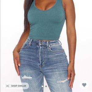 Fashion Nova Crop Top Size Small
